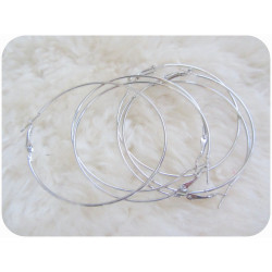 Ohrringe Creolen silber